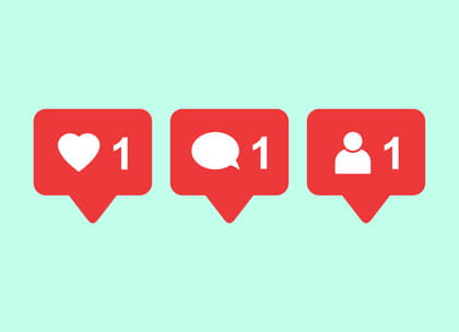 Instagram icons